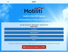 Tablet Screenshot of motiliti.com